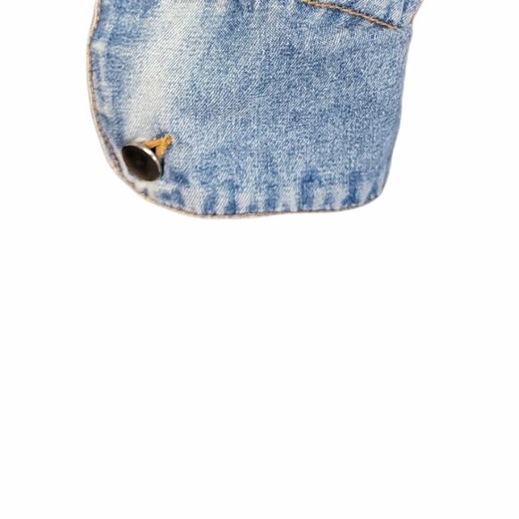 Venus USA Cropped Denim Jean Jacket Size M - Picture 7 of 11